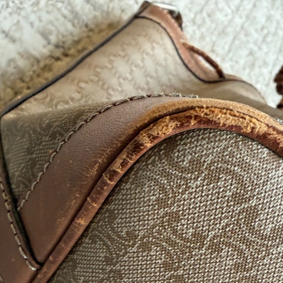 REHAB Celine Brown and Tan Shoulder Bag - Picture 12 of 13